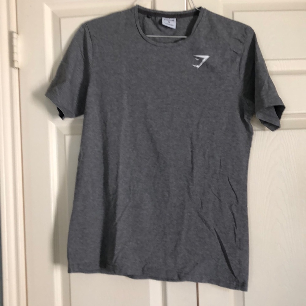 Gymshark Mens Stretch T-Shirt Grey - Medium